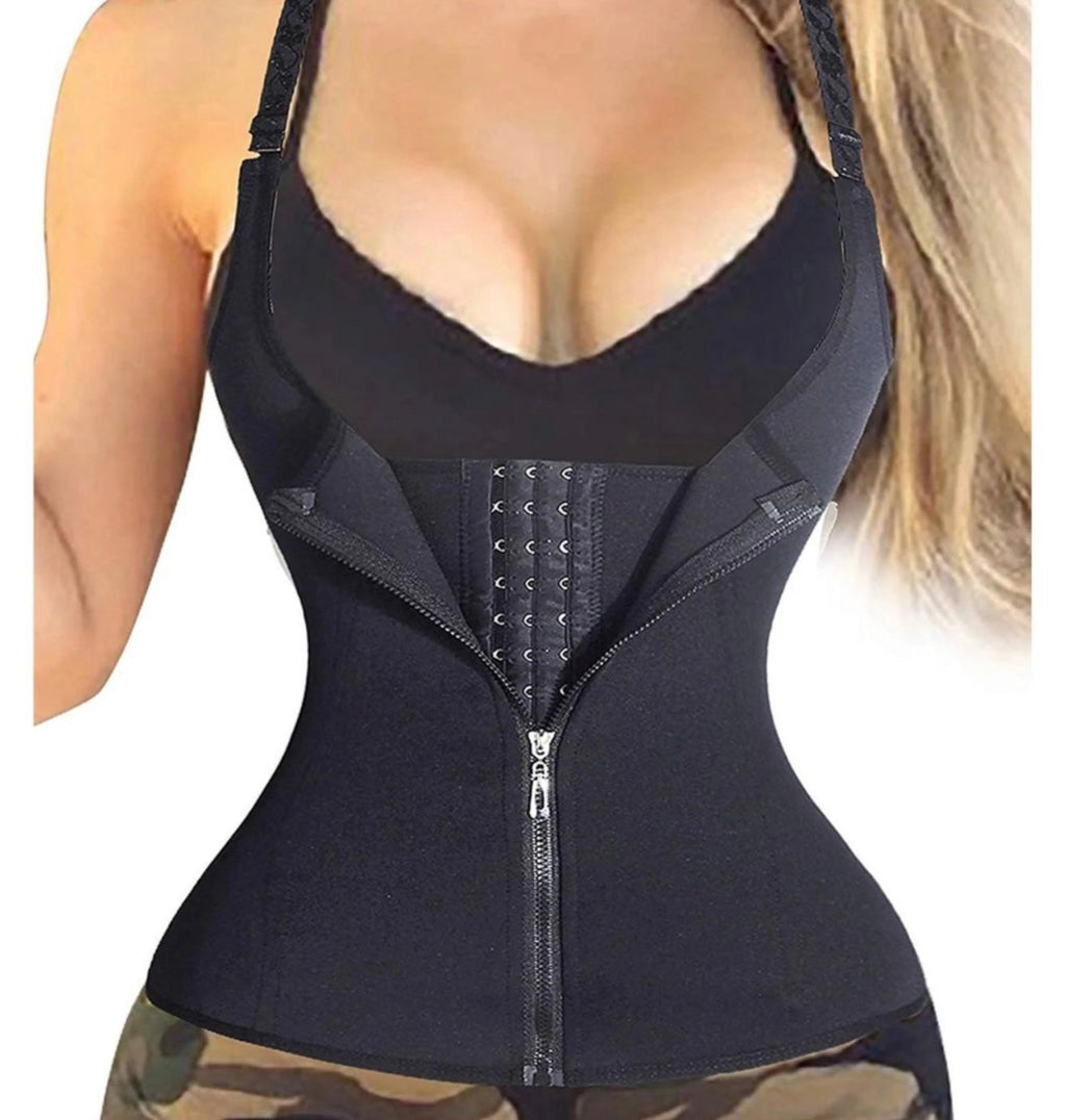 Premium Steel Bone Waist Trainer Corset | Bust Lift & Tummy Control
