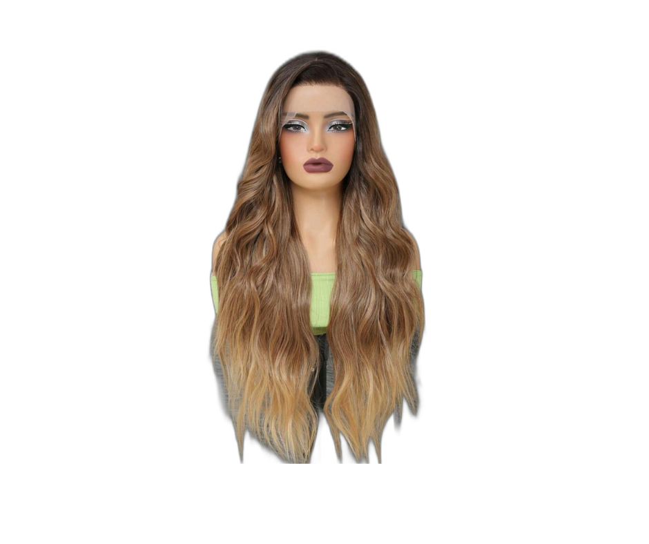 Pre-Plucked Long Wavy Hair Wigs